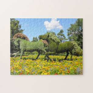 Mosaïcultures Montreal. Jigsaw Puzzle
