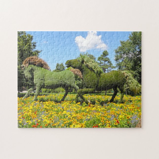 Mosaïcultures  Montreal. Jigsaw Puzzle (Horizontal)