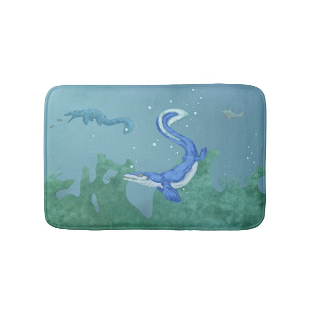 Mosasaurus Bath Mat (Front)