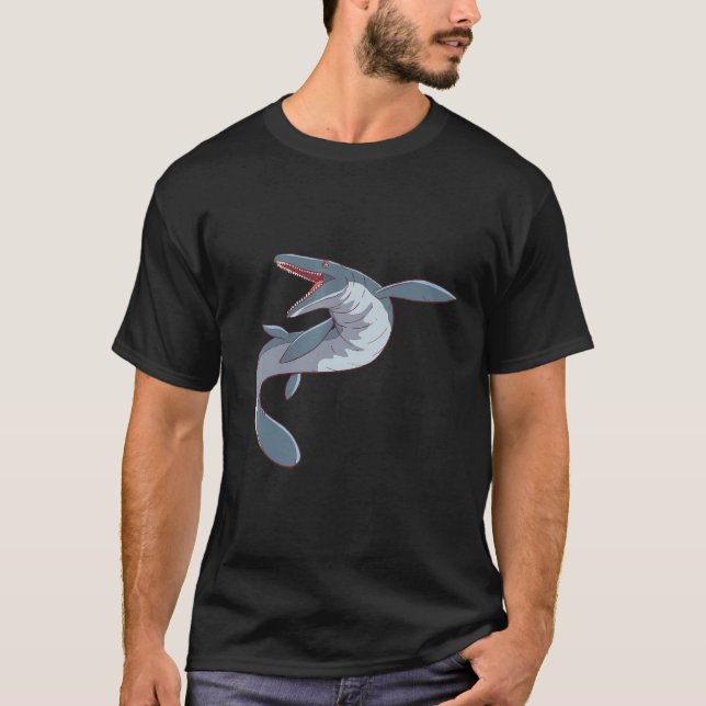 Mosasaurus Diet Prehistoric Dinosaur Mosasaurs T-Shirt (Front)