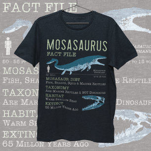 Mosasaurus Facts T-Shirt