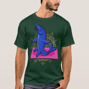 Mosasaurus Meditating T-Shirt