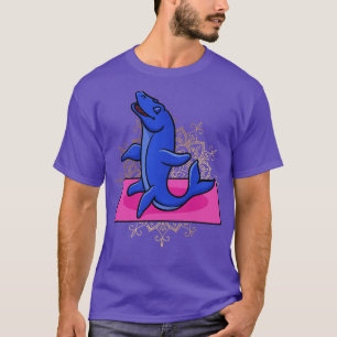 Mosasaurus Meditating T-Shirt