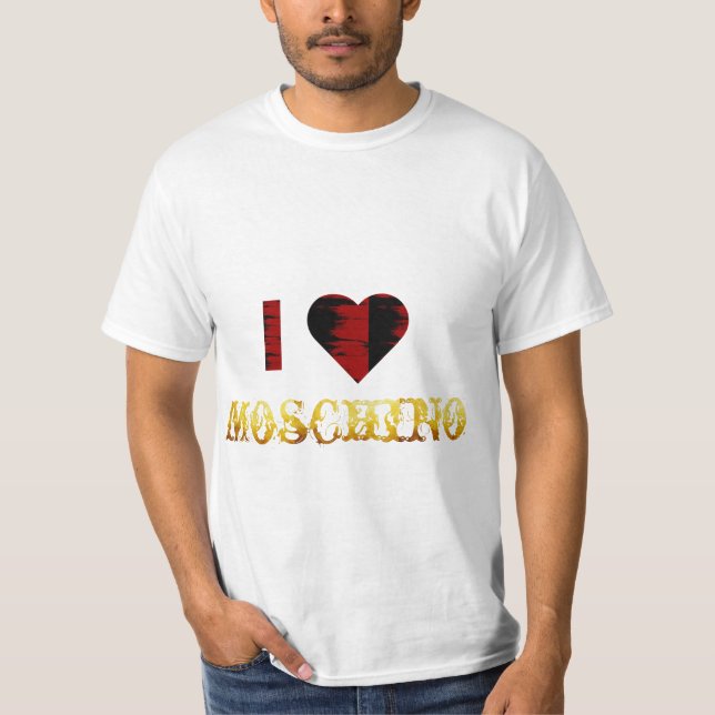 moschino funny t shirt  (Front)