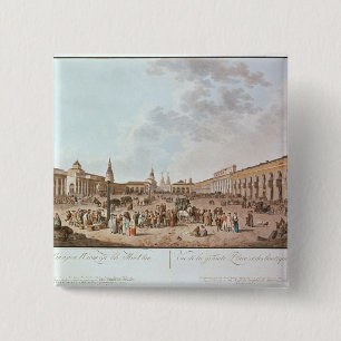 Moscow 15 Cm Square Badge