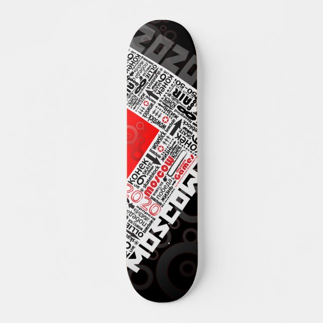 moscow board skateboard (Front)
