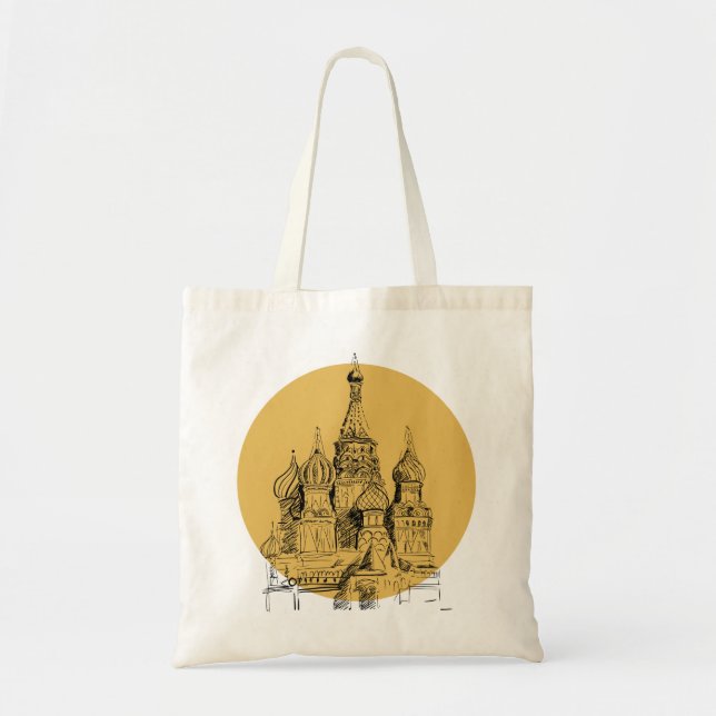 Moscow Cathedral Tote Bag (Front)