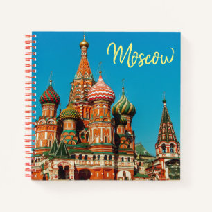 Moscow City St Basil's Cathedral Architecture Notebook