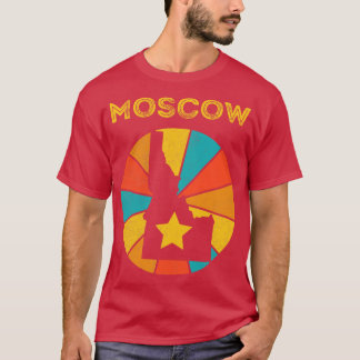 Moscow Idaho Vintage Distressed Souvenir 1 T-Shirt