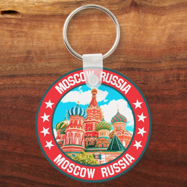 Moscow                                             key ring (Front)