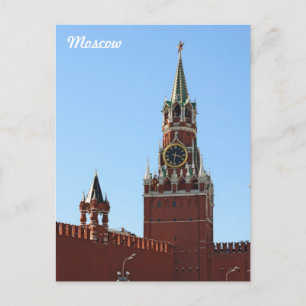 Moscow Kremlin Postcard