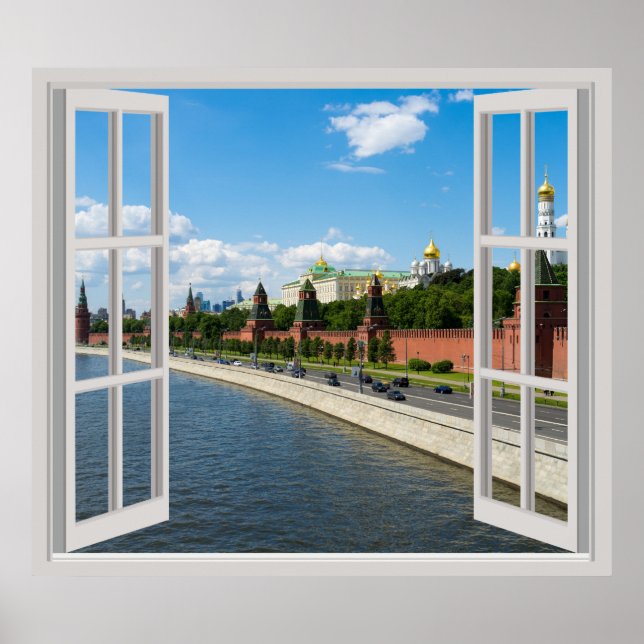 Moscow Kremlin Poster (Front)