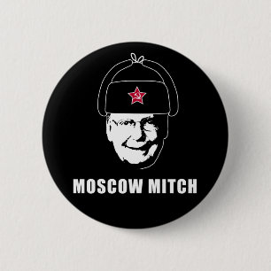 Moscow Mitch 6 Cm Round Badge