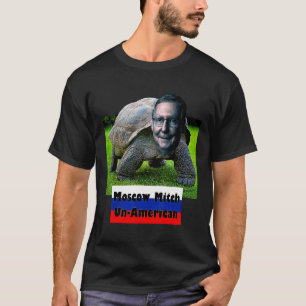 Moscow Mitch is Un American Turtle Flag MbASSP T-Shirt