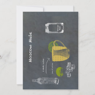 Moscow Mule Invitation