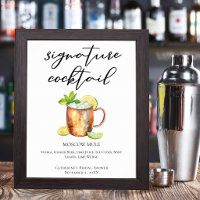 Moscow Mule Single Signature Cocktail
