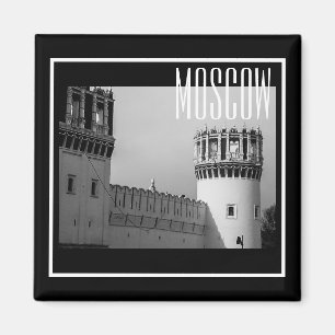 Moscow Novodevichy Convent Architecture Magnet