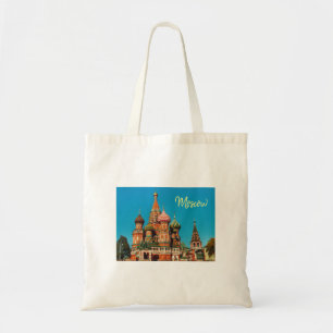 Moscow Red Square St Basil's Russia Tote Bag