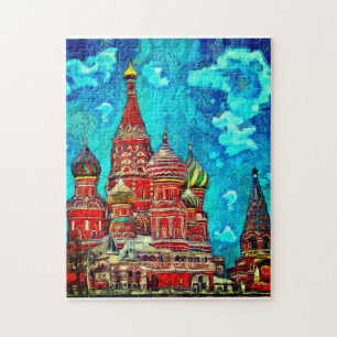 Moscow Russia Jigsaw II Puzzle