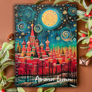 Moscow Russia Notebook
