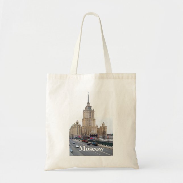 Moscow skyscraper tote bag (Front)