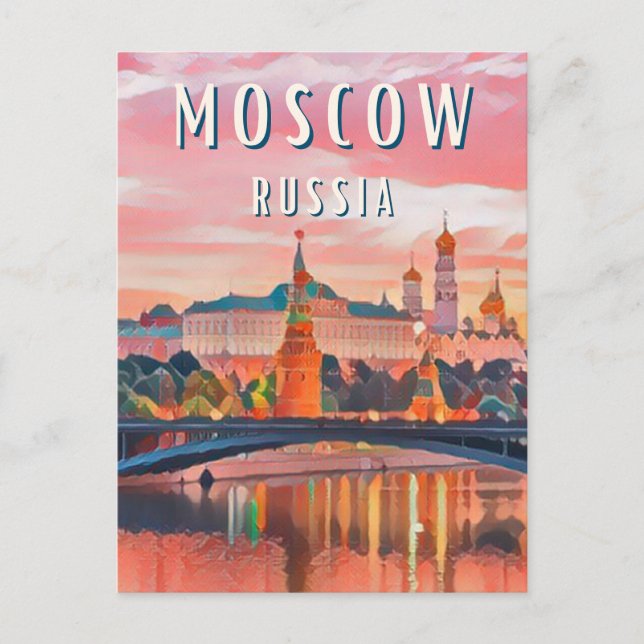 Moscow, the imperial city postcard (Front)