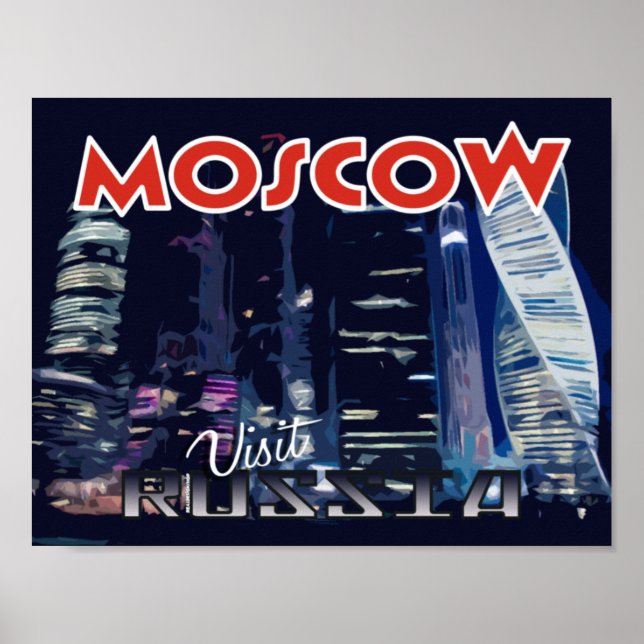 Moscow, Visit Russia... Poster (Front)