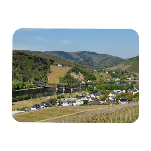 Moseltal bei Bullay Magnet (Horizontal)
