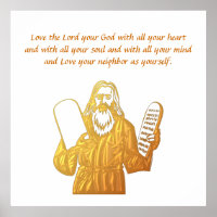 Moses - 10 Commandments - Greatest Commandment
