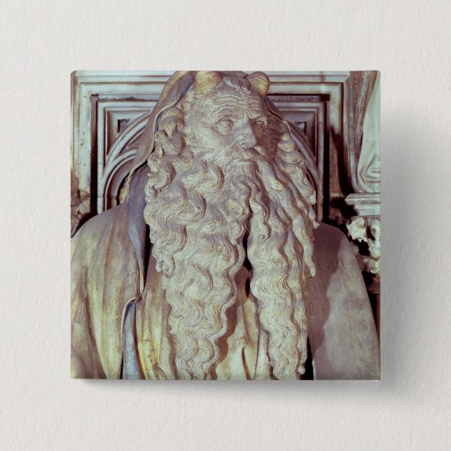 Moses 15 Cm Square Badge (Front)