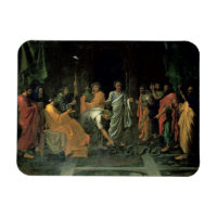 Moses and the Brazen Serpent (oil on canvas)