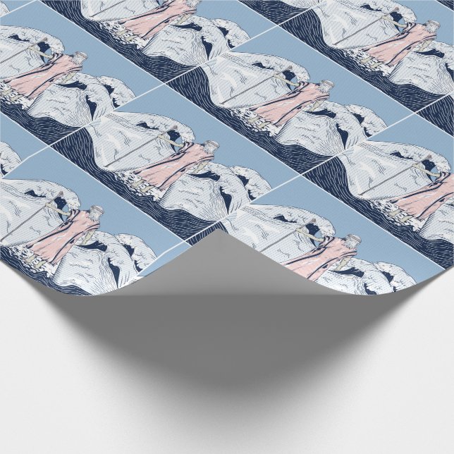 Moses and the parting sea wrapping paper (Corner)