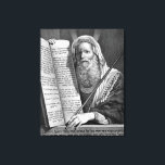 "Moses and the Ten Commandments" canvas print<br><div class="desc">Looking for something specific? 
 Leave a comment below on what you need and we will do our best to post it for you.
 --VintageWorks</div>