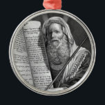 Moses and the Ten Commandments Metal Tree Decoration<br><div class="desc">Moses and the Ten Commandments</div>