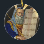 ''Moses and the Ten Commandments'' ornament<br><div class="desc">Looking for something specific? 
 Leave a comment below on what you need and we will do our best to post it for you.
 --VintageWorks</div>