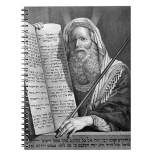 Moses and the Ten Commandments Spiral Notebook