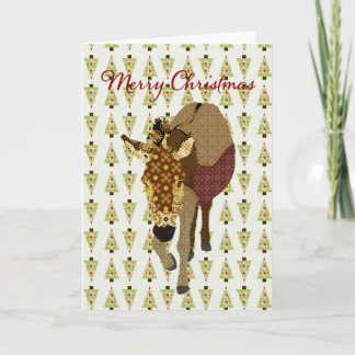 Moses Christmas Tree Greeting Holiday Card
