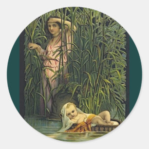 Moses Classic Round Sticker