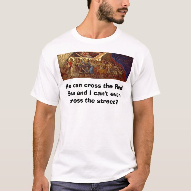 Moses Crossing the Red Sea T-Shirt (Front)