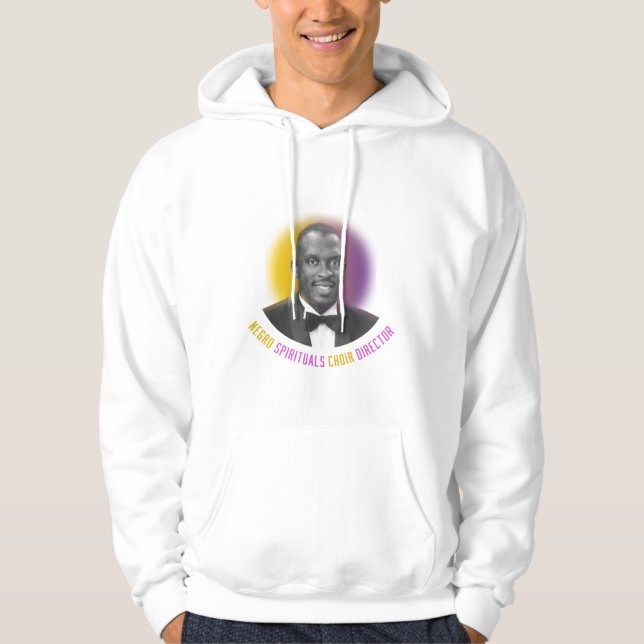 Moses Hogan Negro Spirituals Choir Director Hoodie (Front)