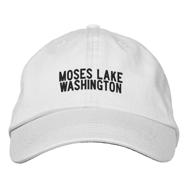 Moses Lake Washington Hat (Front)