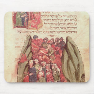 Moses leads the Children of Israel across Mouse Pad