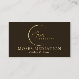 Moses Mediation I Monica Moses Business Card