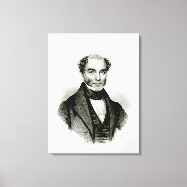 Moses Mendelssohn Canvas Print (Front)