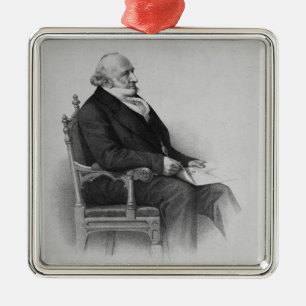 Moses Montefiore Metal Tree Decoration