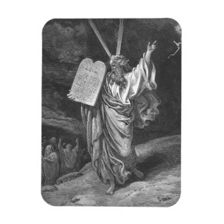 Moses on Mount Sinai Magnet