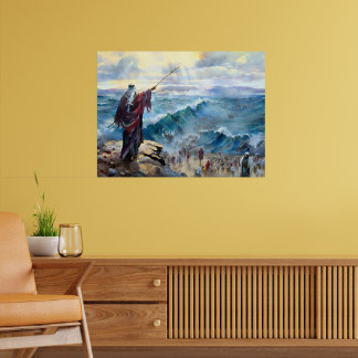 Moses Parting The Red Sea Poster
