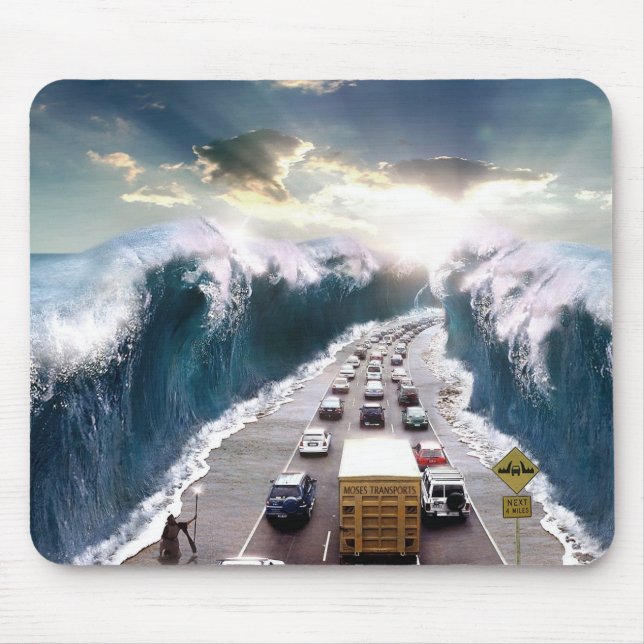 Moses Parting The Sea 2008 Mouse Pad (Front)