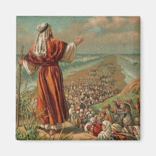 Moses Parts the Red Sea Magnet