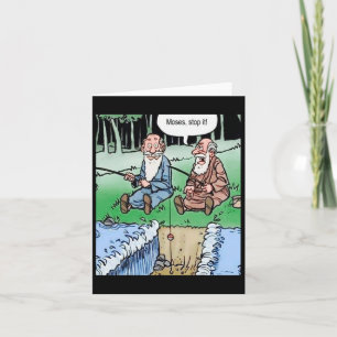 Moses Pole Fishing Card